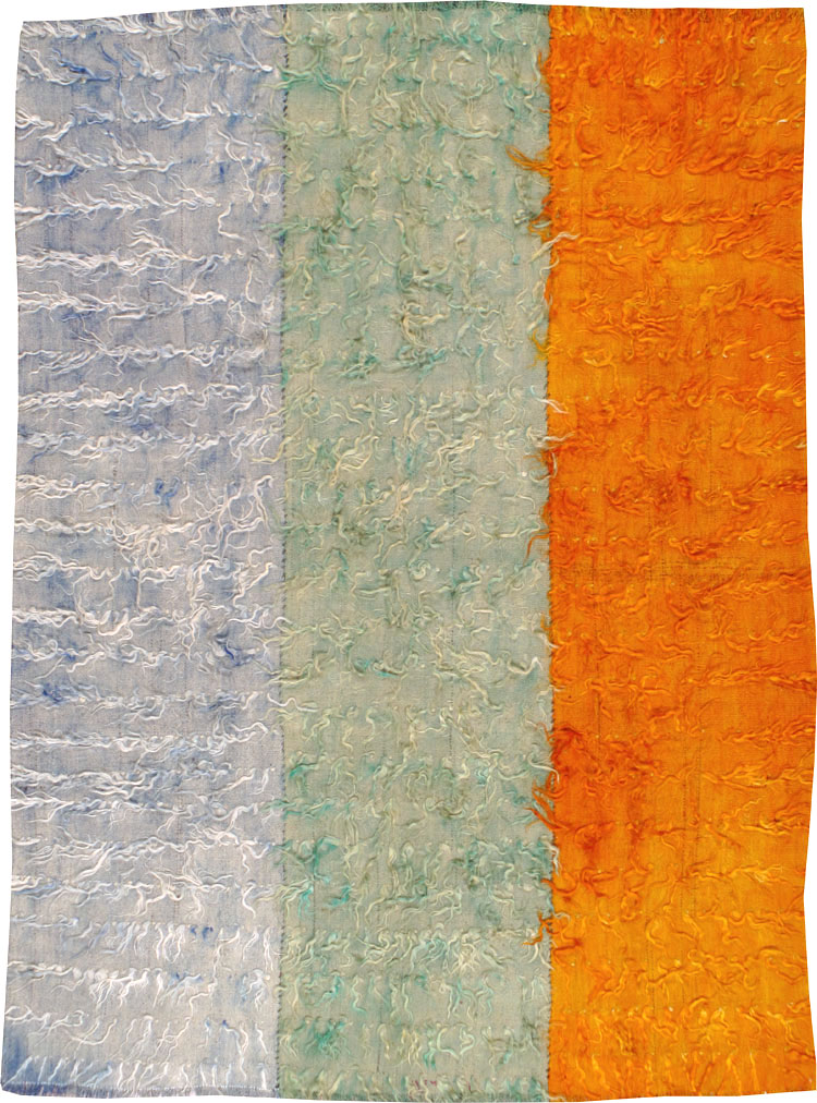 Vintage Turkish Tulu Rug, No.12591 - Staging