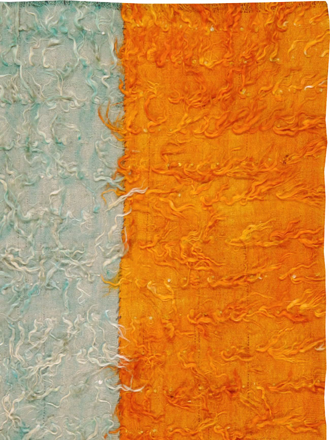 Vintage Turkish Tulu Rug, No.12591 - Staging