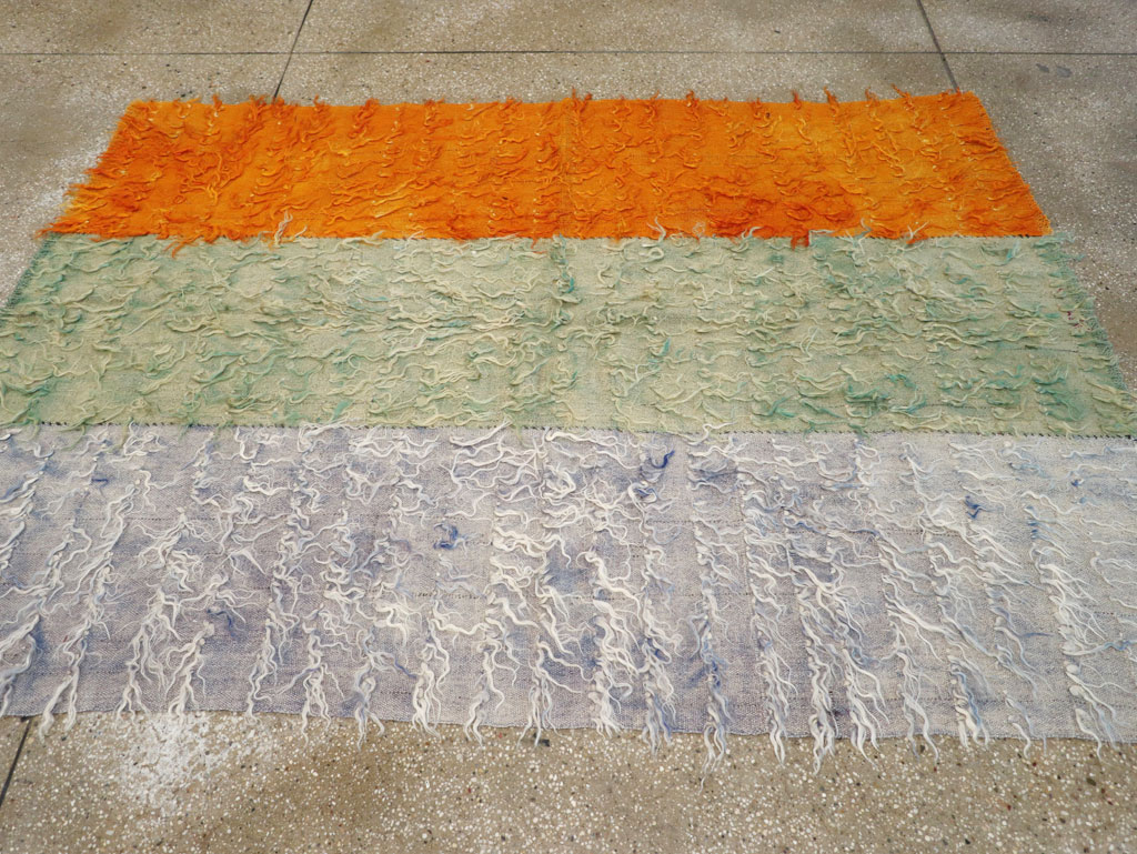 Vintage Turkish Tulu Rug, No.12591 - Staging