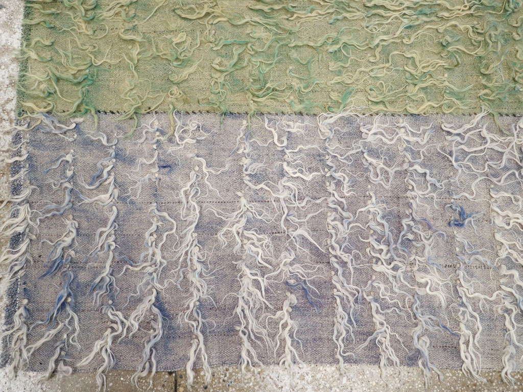 Vintage Turkish Tulu Rug, No.12591 - Staging