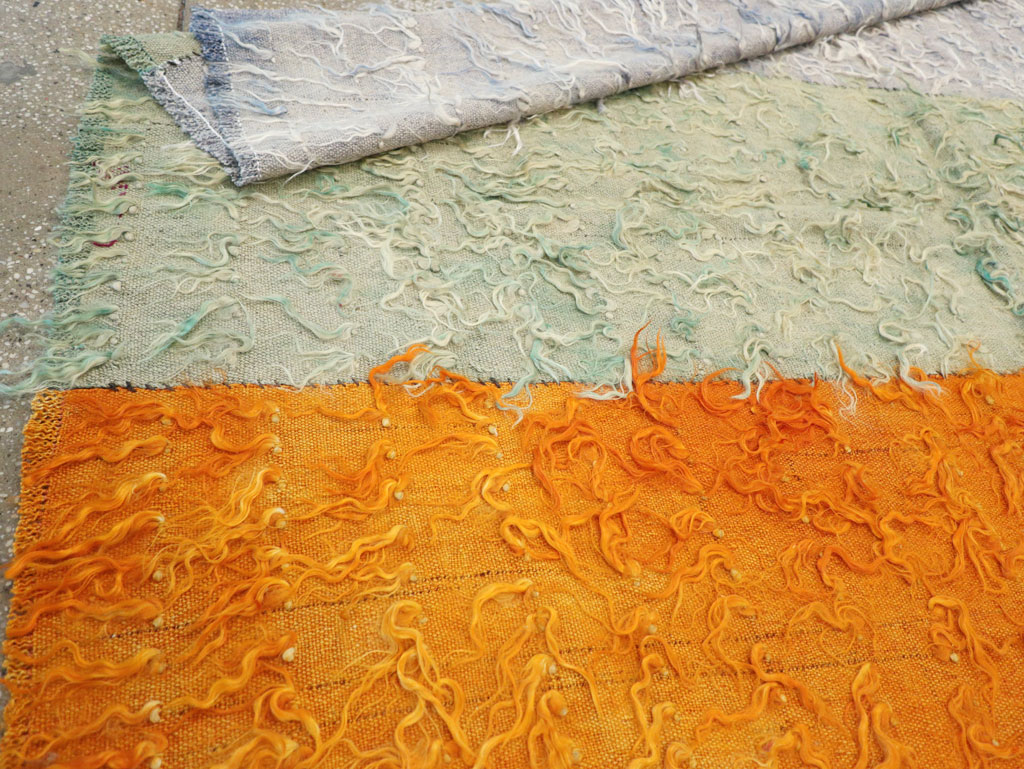 Vintage Turkish Tulu Rug, No.12591 - Staging