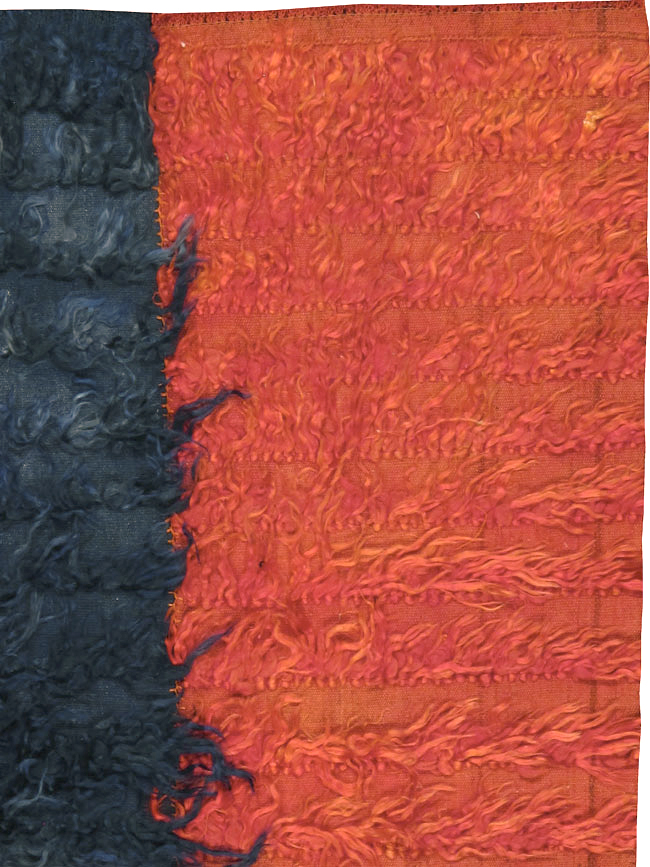 Vintage Turkish Tulu Rug, No.12593 - Staging