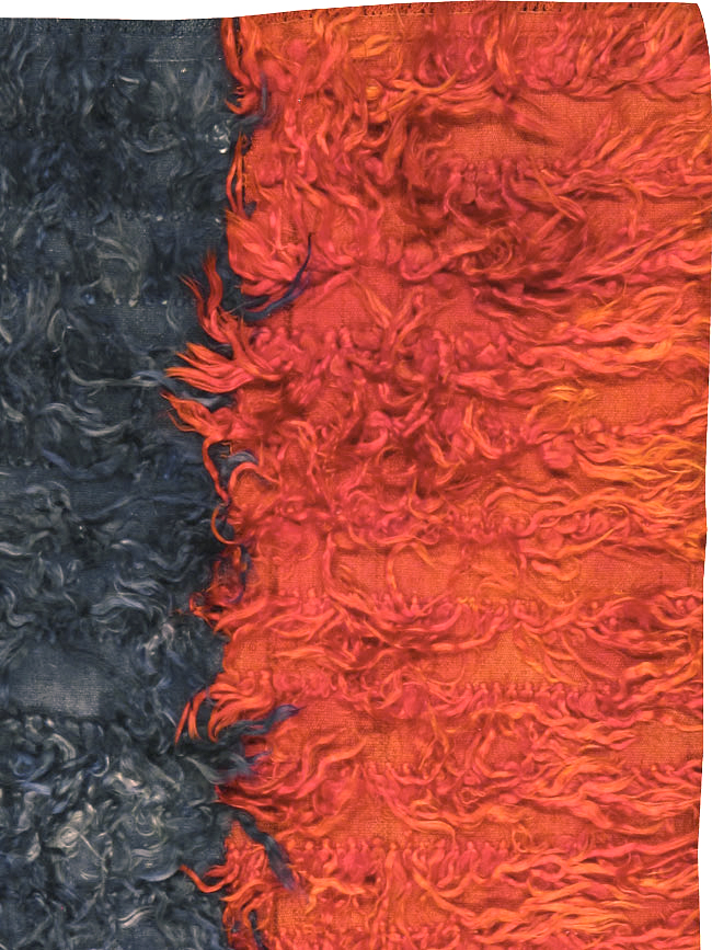 Vintage Turkish Tulu Rug, No.12593 - Staging