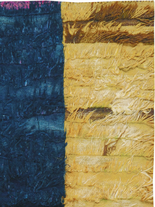 Vintage Turkish Tulu Rug, No.12595 - Staging