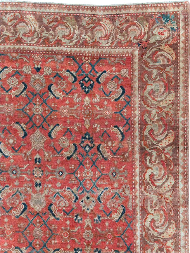 Antique Caucasian Karabagh Gallery Carpet, No.12609 - Staging