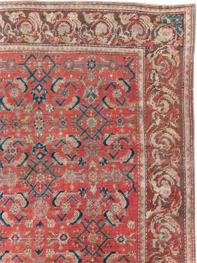 Antique Caucasian Karabagh Gallery Carpet, No.12609 - Staging