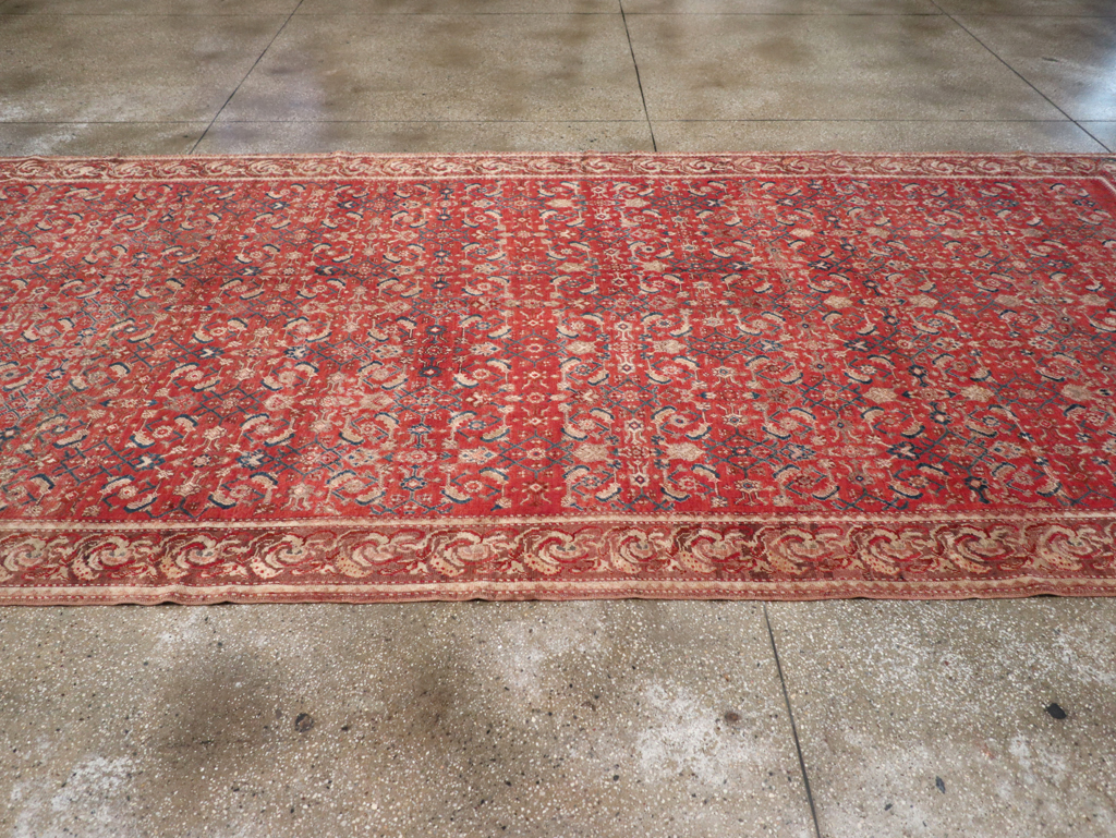 Antique Caucasian Karabagh Gallery Carpet, No.12609 - Staging