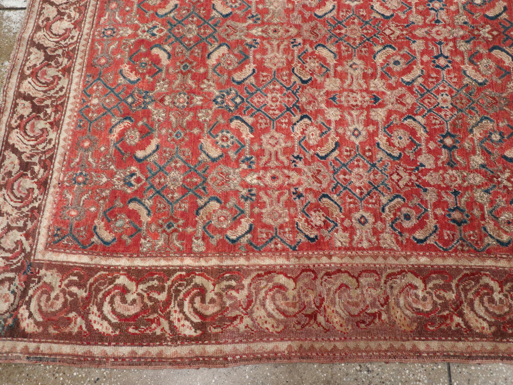 Antique Caucasian Karabagh Gallery Carpet, No.12609 - Staging