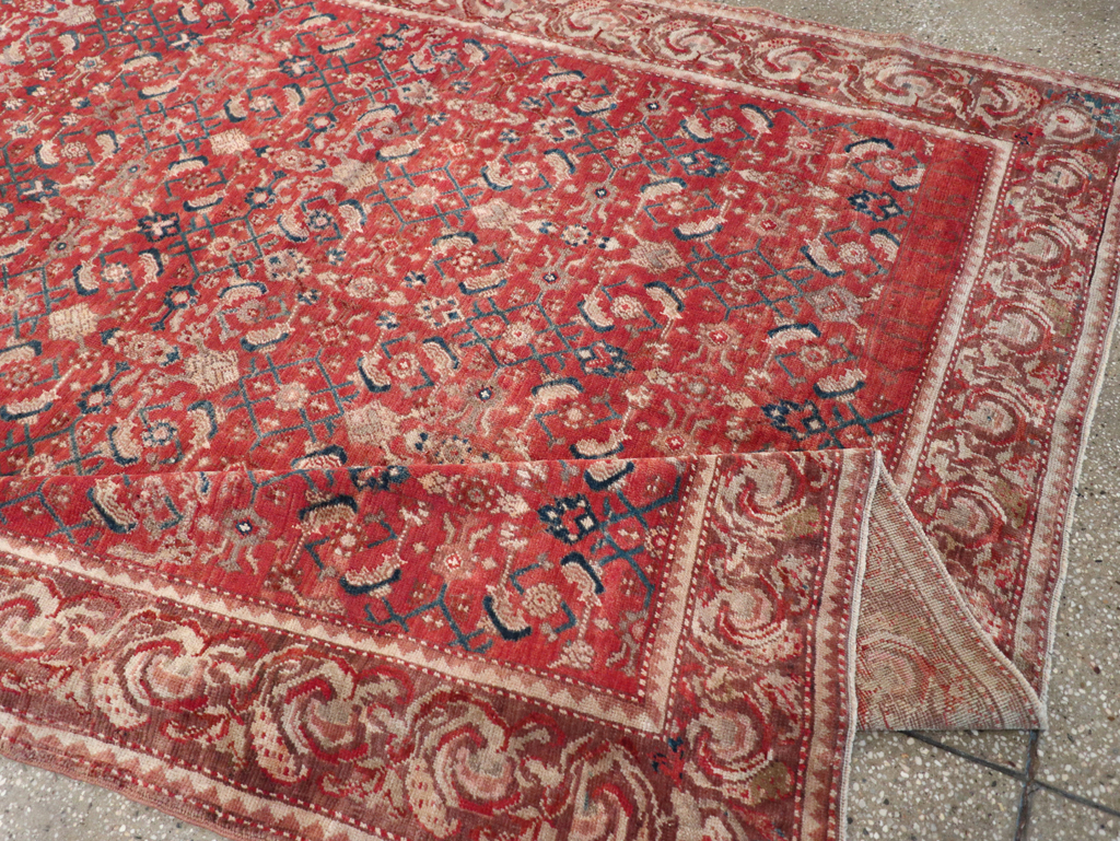 Antique Caucasian Karabagh Gallery Carpet, No.12609 - Staging