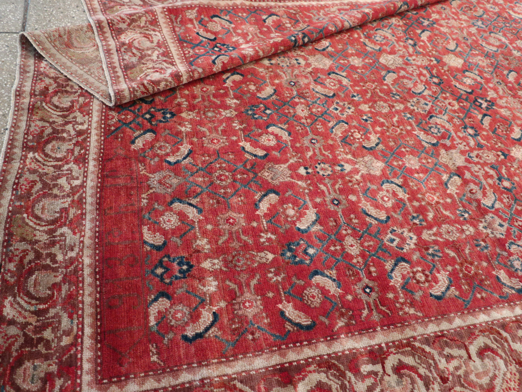 Antique Caucasian Karabagh Gallery Carpet, No.12609 - Staging
