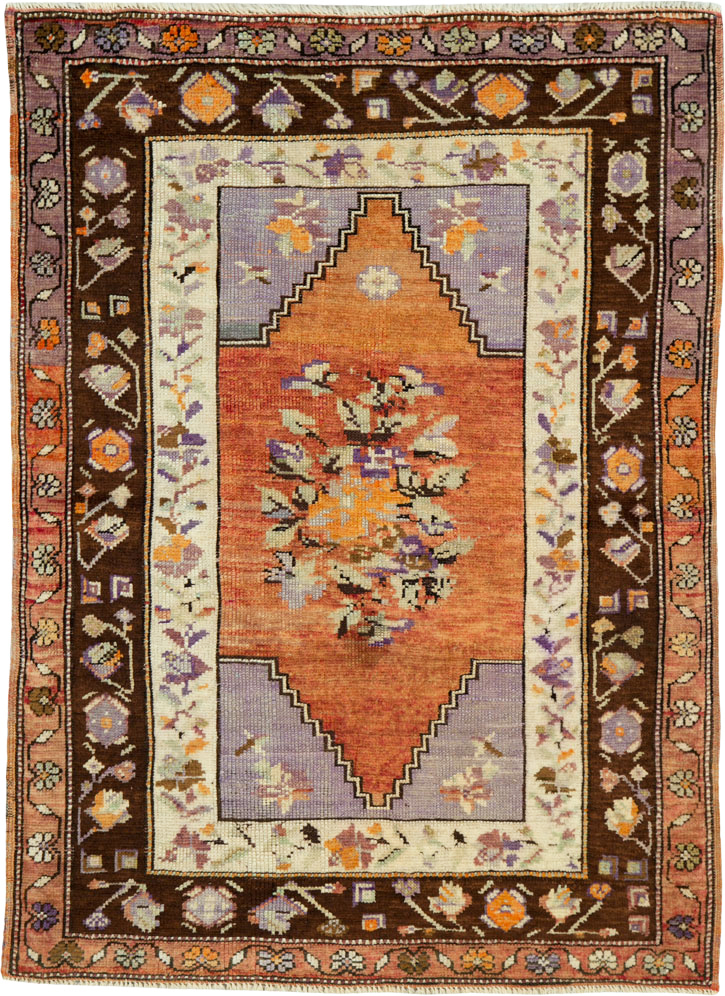 Antique Turkish Anatolian Rug, No.12615 - Staging