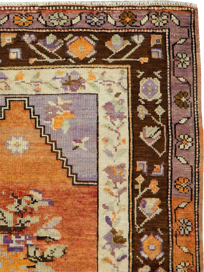 Antique Turkish Anatolian Rug, No.12615 - Staging