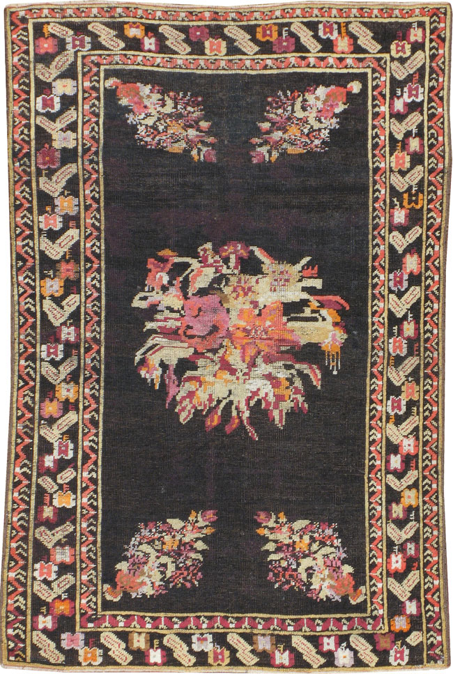 Antique Caucasian Karabagh Rug, No.12616 - Staging