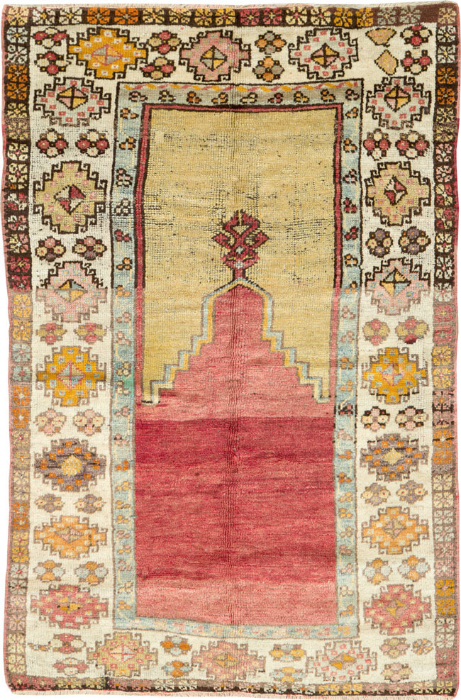 Antique Turkish Anatolian Rug, No.12620 - Staging