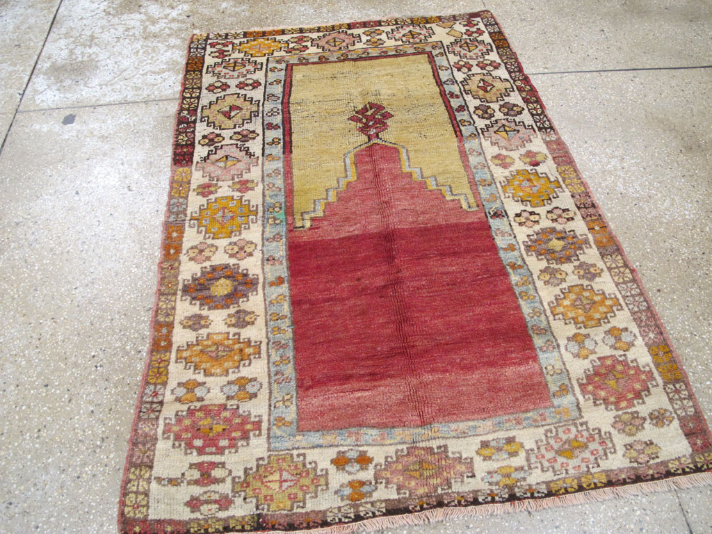 Antique Turkish Anatolian Rug, No.12620 - Staging