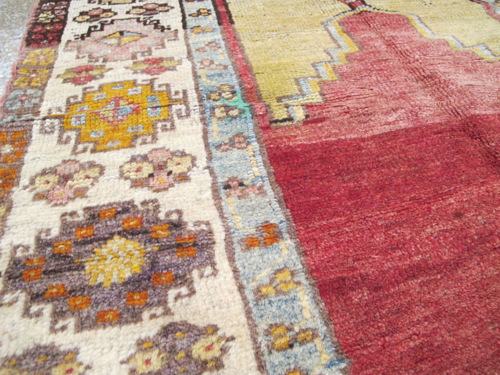 Antique Turkish Anatolian Rug, No.12620 - Staging