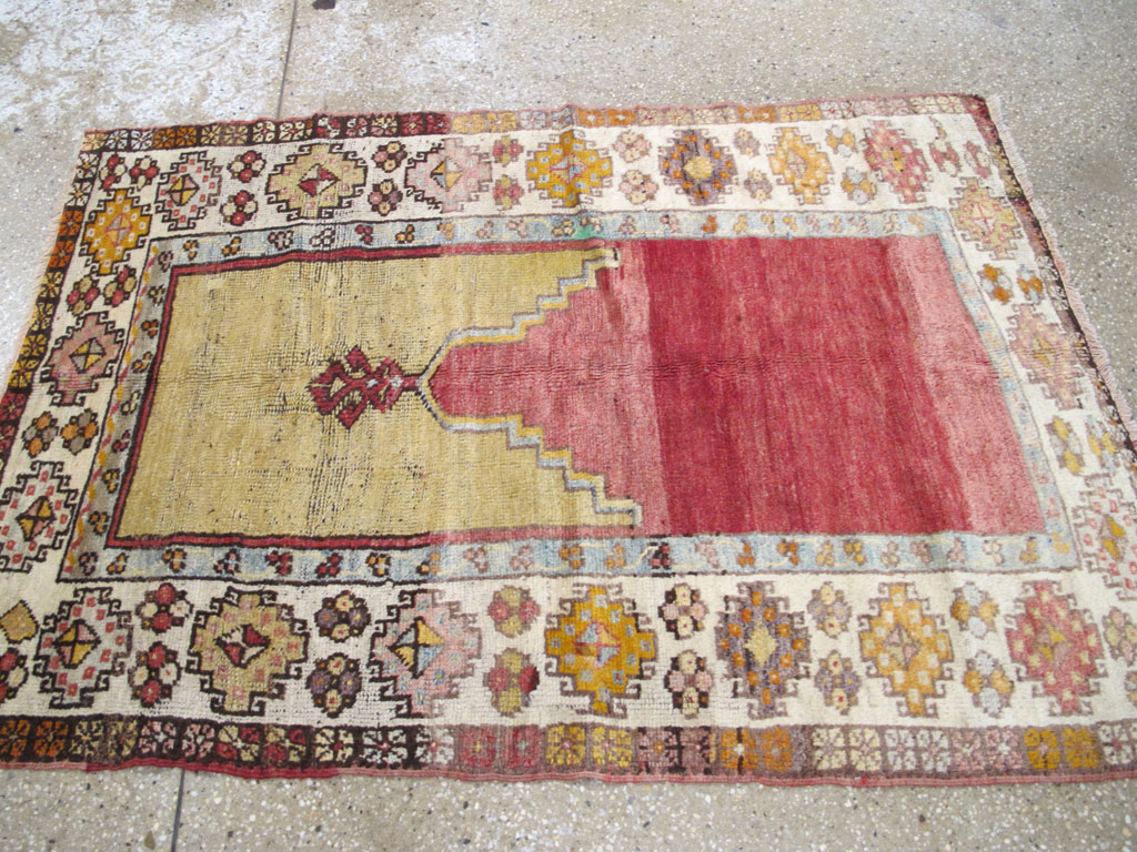 Antique Turkish Anatolian Rug, No.12620 - Staging