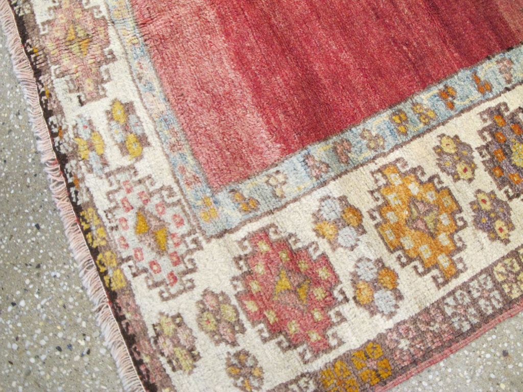 Antique Turkish Anatolian Rug, No.12620 - Staging