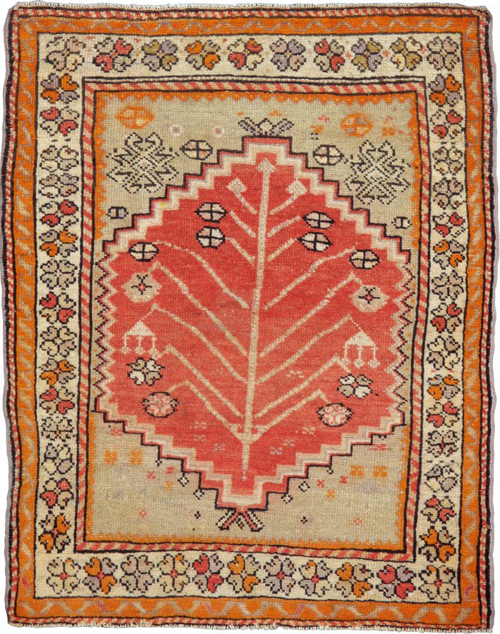 Vintage Turkish Anatolian Rug, No.12632 - Staging