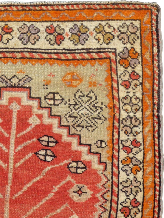 Vintage Turkish Anatolian Rug, No.12632 - Staging