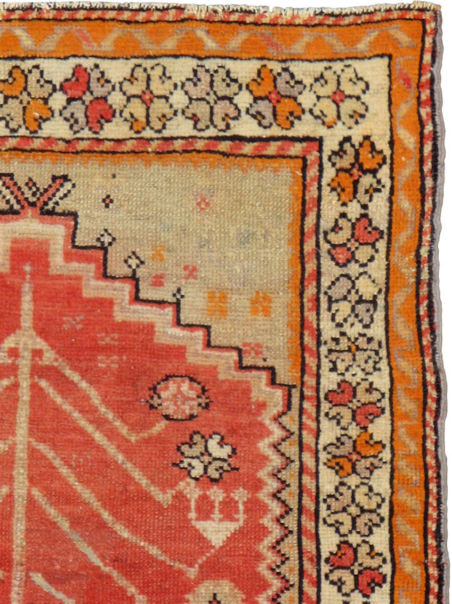Vintage Turkish Anatolian Rug, No.12632 - Staging