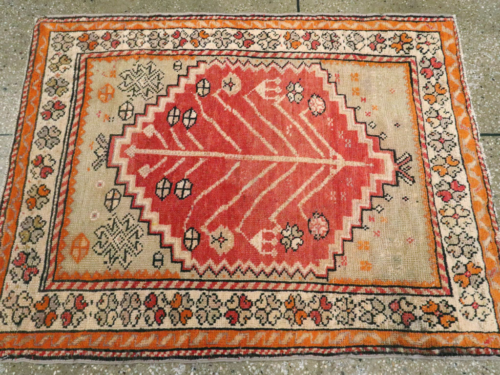 Vintage Turkish Anatolian Rug, No.12632 - Staging