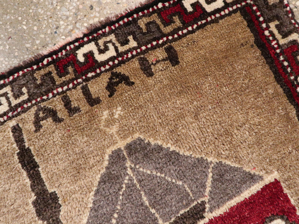 Vintage Turkish Anatolian Pictorial Rug, No.12633 - Staging