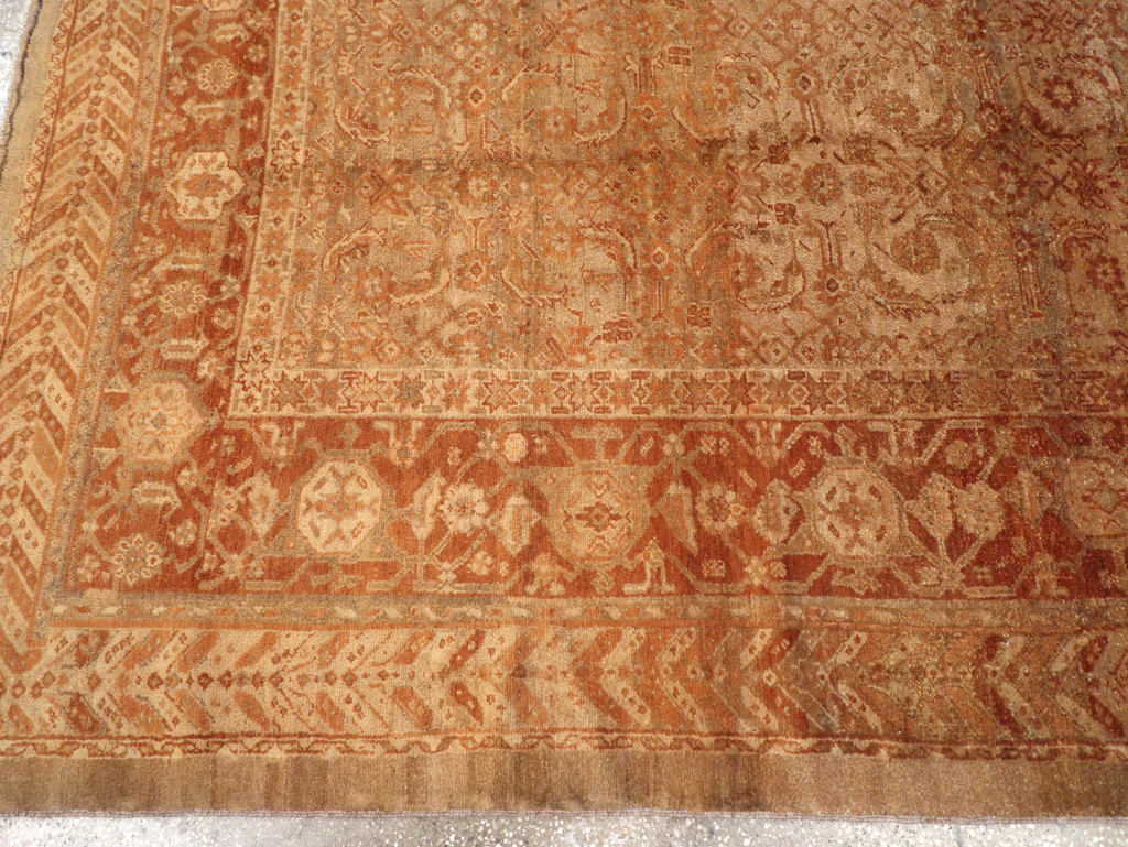 Antique Persian Bibikabad Rug, No.12761 - Staging