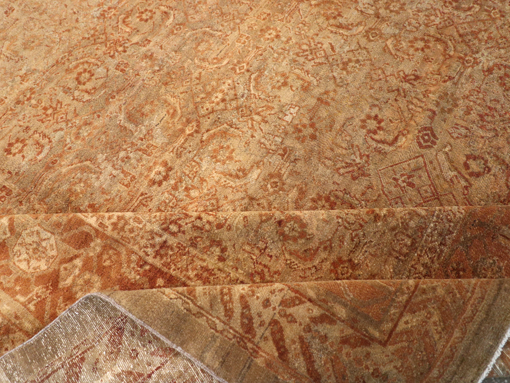 Antique Persian Bibikabad Rug, No.12761 - Staging