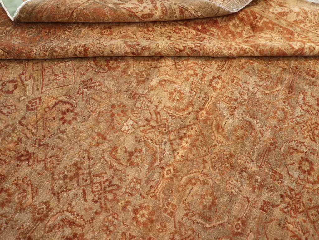 Antique Persian Bibikabad Rug, No.12761 - Staging