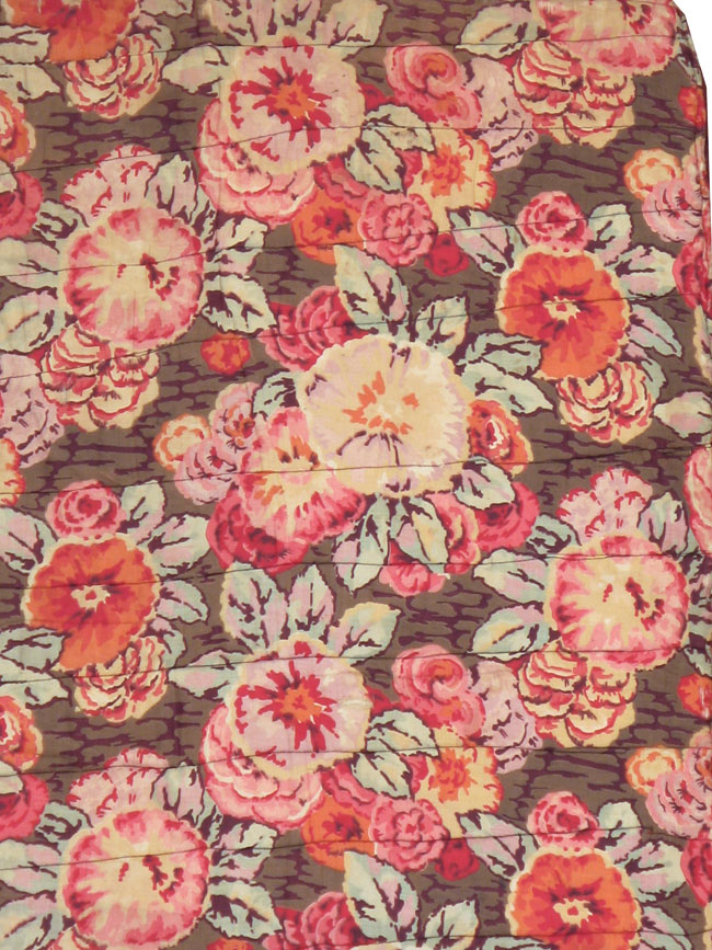 Vintage American Quilt Rug, No.12783 - Staging