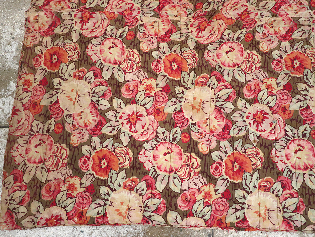Vintage American Quilt Rug, No.12783 - Staging