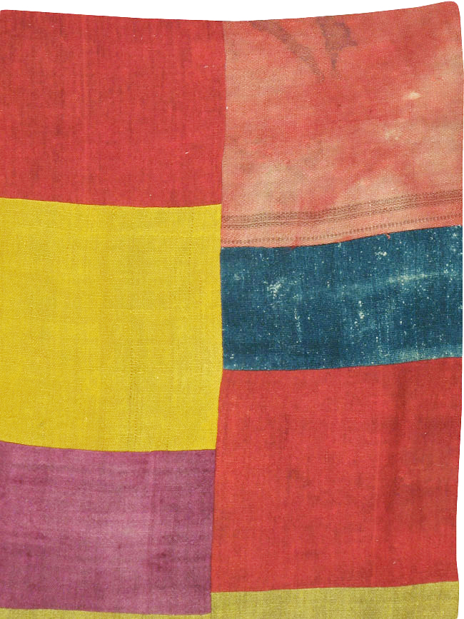 Vintage Turkish Anatolain Kilim Rug, No.12831 - Staging