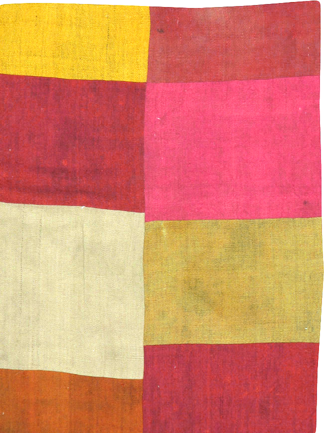 Vintage Turkish Anatolain Kilim Rug, No.12831 - Staging