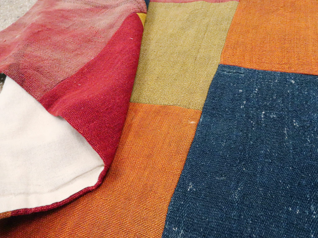 Vintage Turkish Anatolain Kilim Rug, No.12831 - Staging