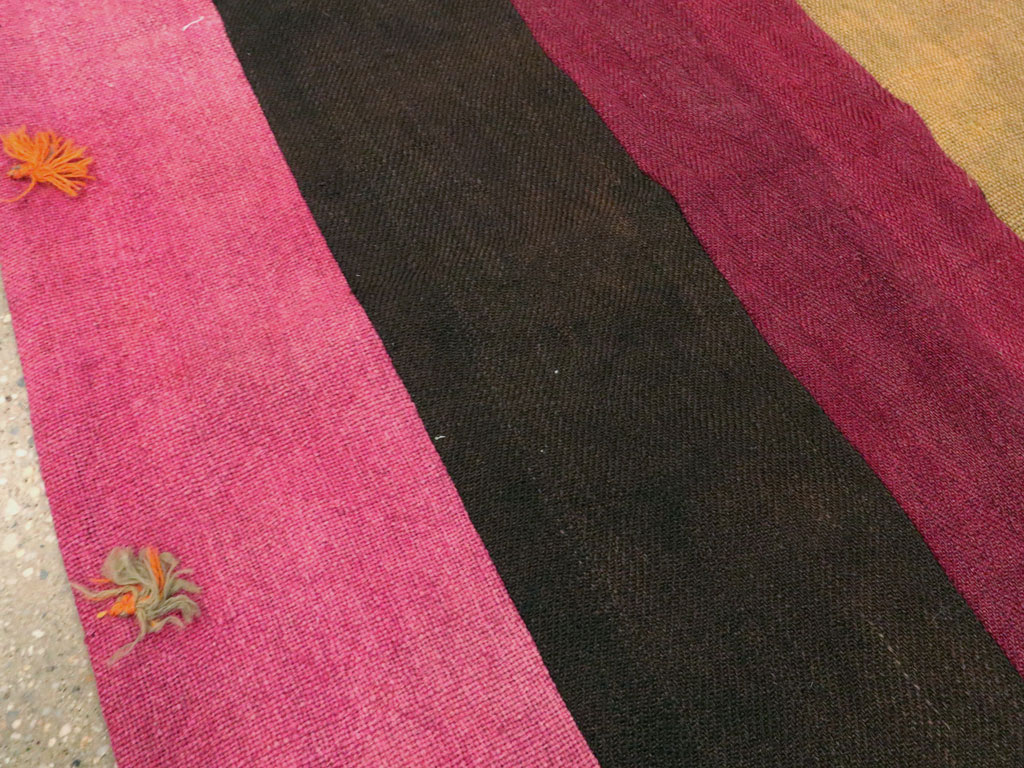 Vintage Turkish Anatolian Kilim Rug, No.12832 - Staging