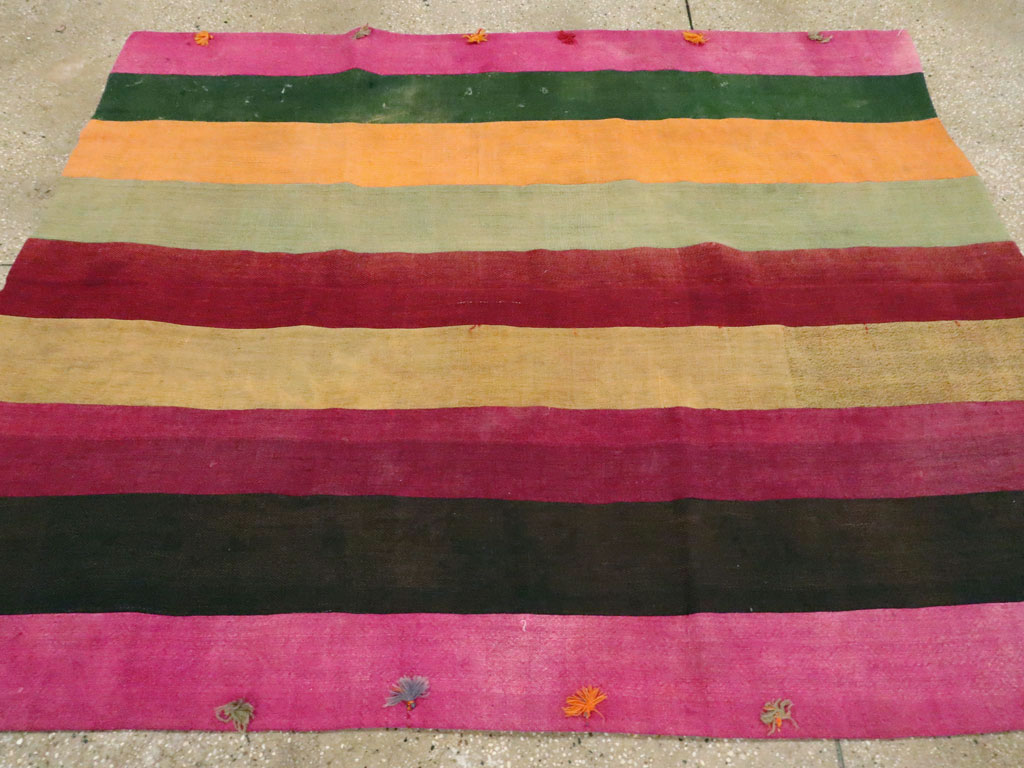 Vintage Turkish Anatolian Kilim Rug, No.12832 - Staging