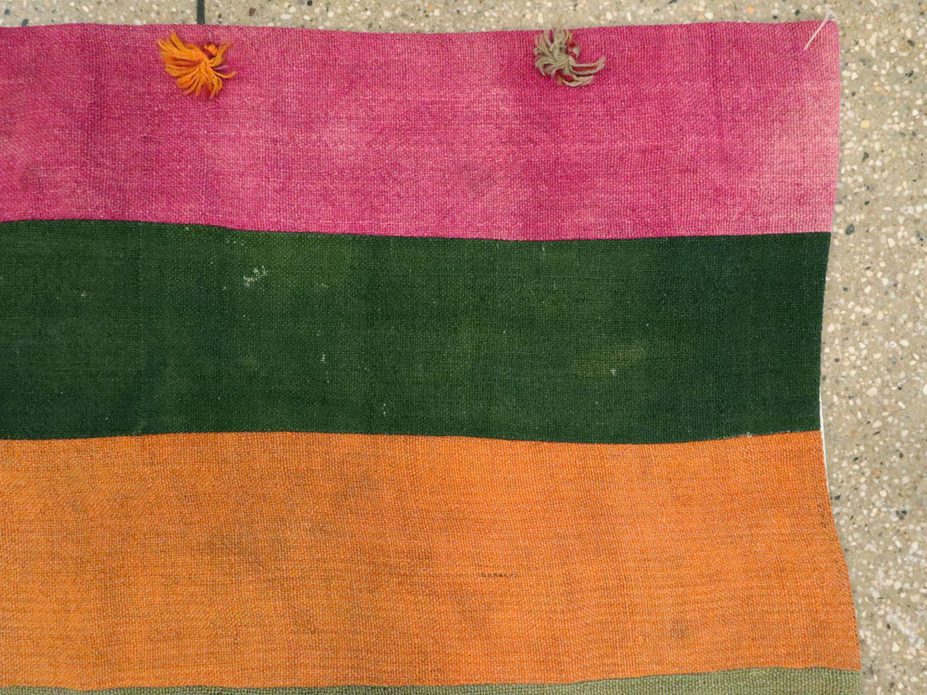 Vintage Turkish Anatolian Kilim Rug, No.12832 - Staging