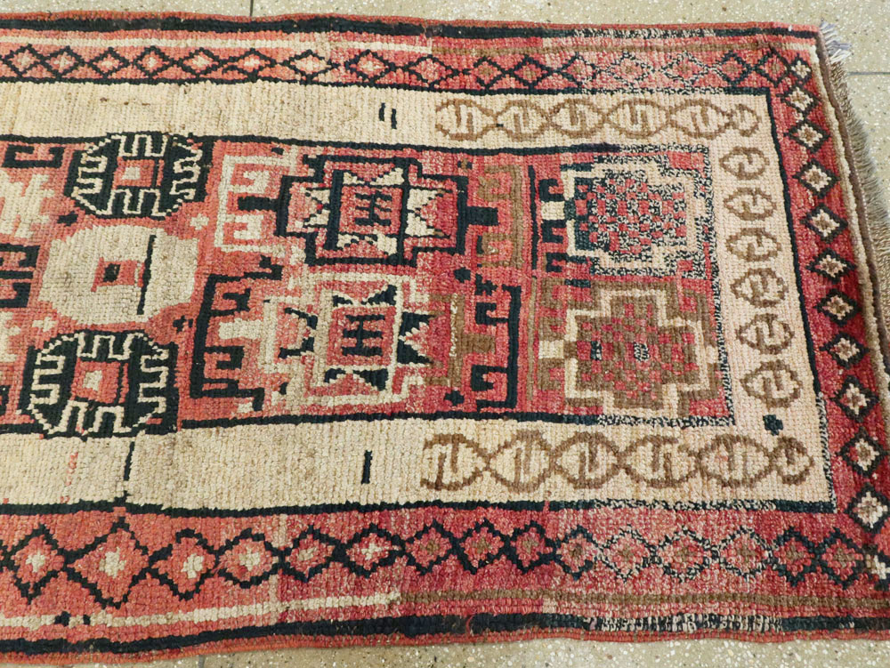 Antique Turkish Anatolian Runner, No.12833 - Staging