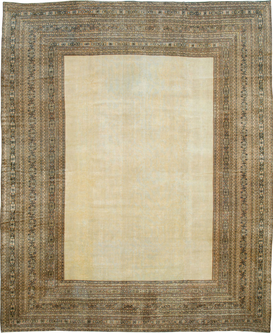 Antique Persian Khorassan Rug, No.12864 - Staging