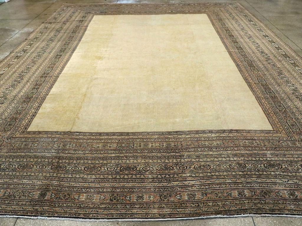 Antique Persian Khorassan Rug, No.12864 - Staging
