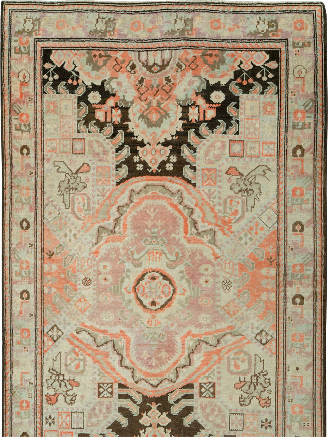 Antique Caucasian Karabagh Runner, No.12943 - Staging