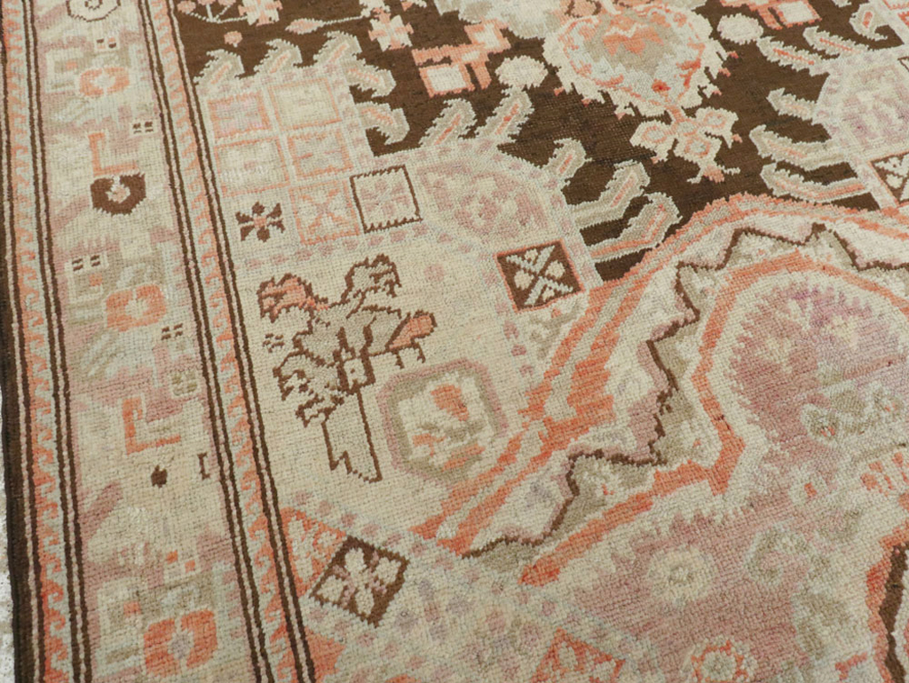Antique Caucasian Karabagh Runner, No.12943 - Staging