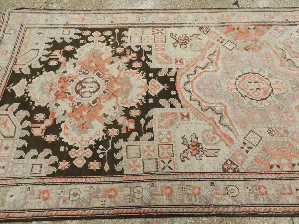 Antique Caucasian Karabagh Runner, No.12943 - Staging