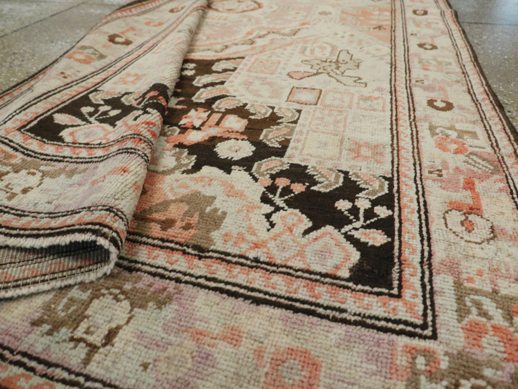 Antique Caucasian Karabagh Runner, No.12943 - Staging