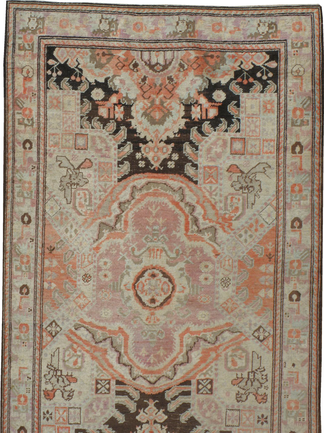 Antique Caucasian Karabagh Runner, No.12943 - Staging