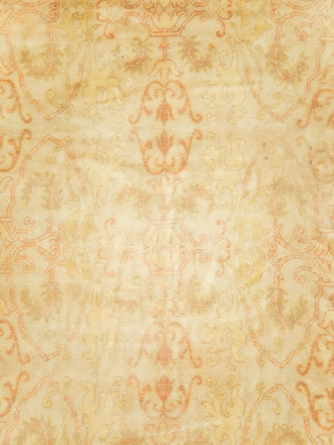Antique Spanish Cuenca Rug, No.13012 - Staging