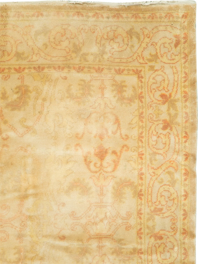 Antique Spanish Cuenca Rug, No.13012 - Staging