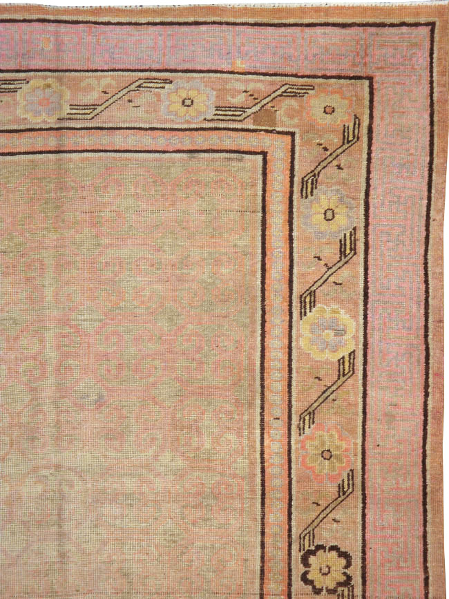 Antique East Turkestan Khotan Gallery Rug, No.13066 - Staging