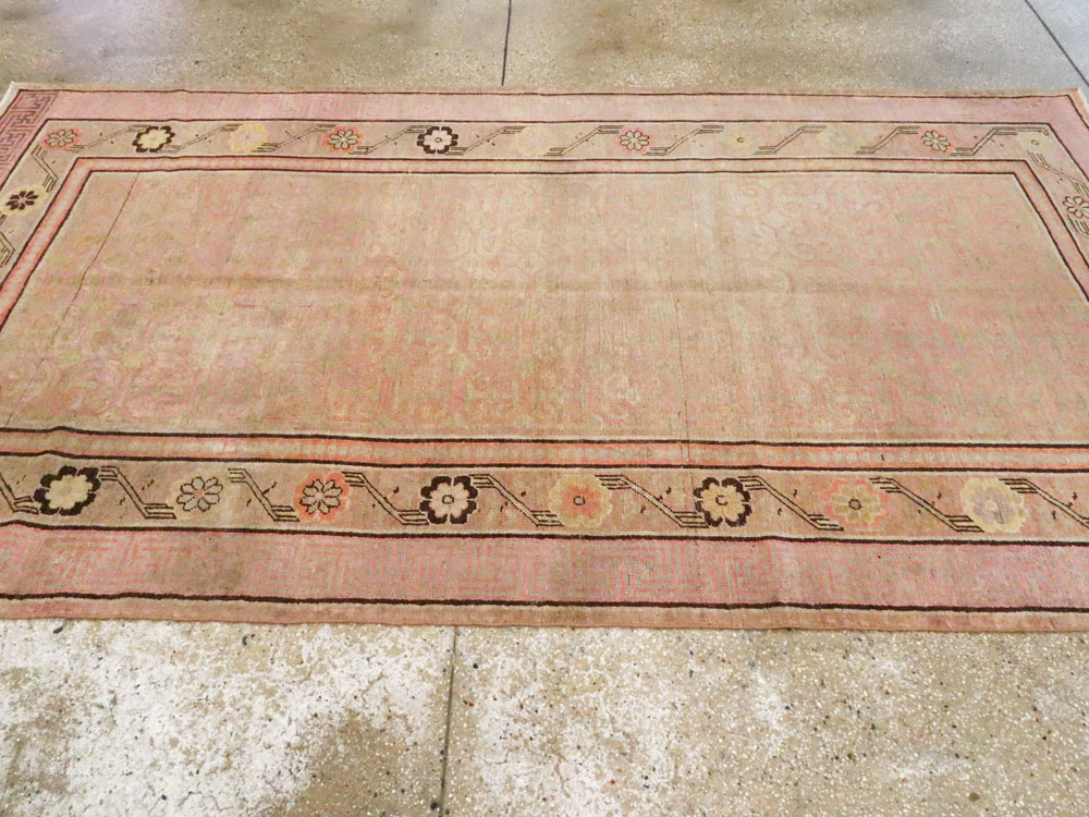 Antique East Turkestan Khotan Gallery Rug, No.13066 - Staging